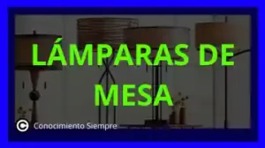 Lámparas de mesa