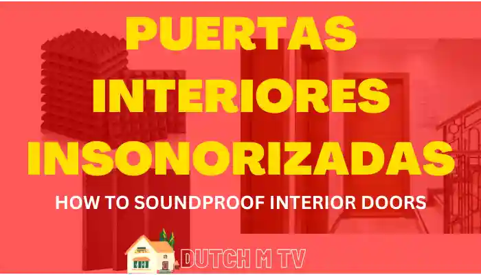 Puertas interiores insonorizadas