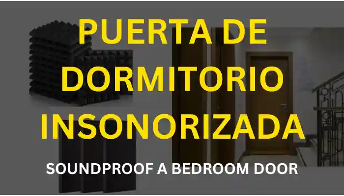 Puerta de dormitorio insonorizada