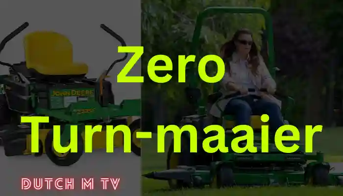 Commerciële Zero Turn-maaier