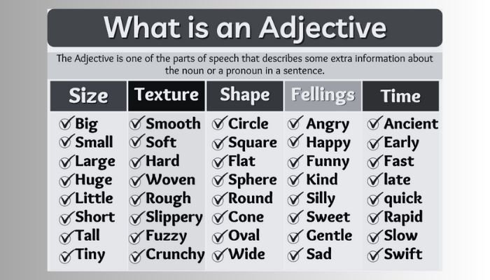 adjective